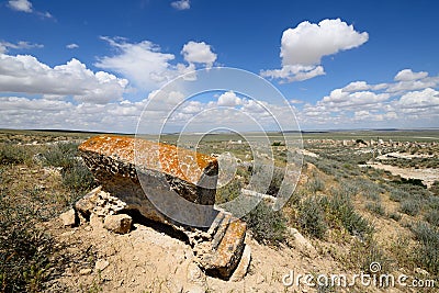 Kazakhstan., Tombs in Shopan Ata Stock Photo