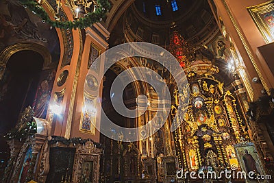 Kazan Church The Cathedral in irkutsk city, Russia Stock Photo