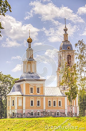 Kazan Church Uglich Stock Photo