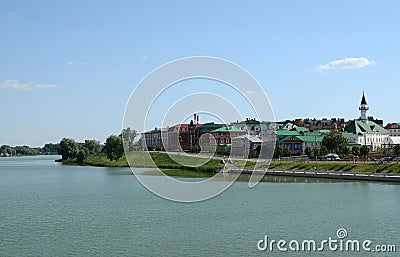 Kazan. Old Tatar Sloboda Editorial Stock Photo