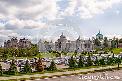 Kazan, Republic of Tatarstan June 01, 2023. Russia Ministry of Agriculture of Kazan. Palace of Farmers in Kazan - the Editorial Stock Photo