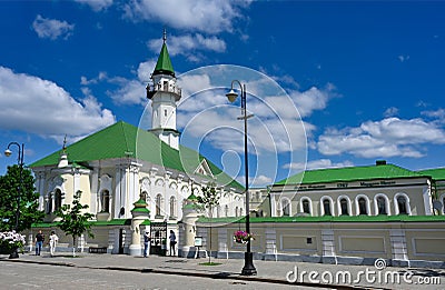 Ancient Al-Marjani Mosque in Kazan city Editorial Stock Photo