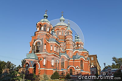 Kazansky Sobor in Irkutsk ,russian federation Editorial Stock Photo