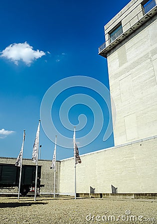 Kazerne Dossin Museum and Memorial in commemoration of the holocaust Editorial Stock Photo