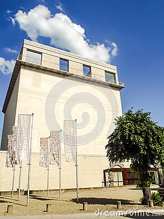 Kazerne Dossin Museum and Memorial in commemoration of the holocaust Editorial Stock Photo