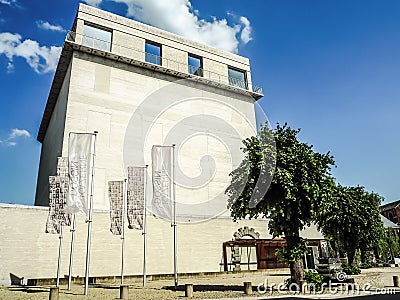 Kazerne Dossin Museum and Memorial in commemoration of the holocaust Editorial Stock Photo