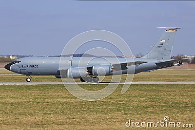 KC-135 from USA Airforce Editorial Stock Photo