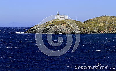 Kea Island in Greece Stock Photo