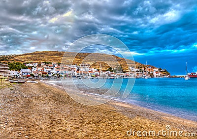 In Kea island in Greece Stock Photo