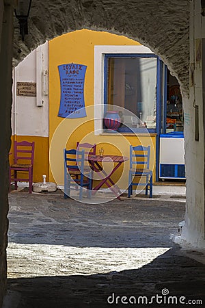 Kea island. Editorial Stock Photo