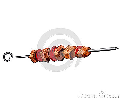 Kebab Stock Photo