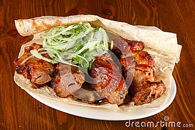 Kebab mix Stock Photo