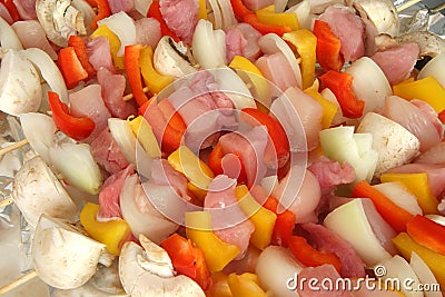 Kebabs Stock Photo