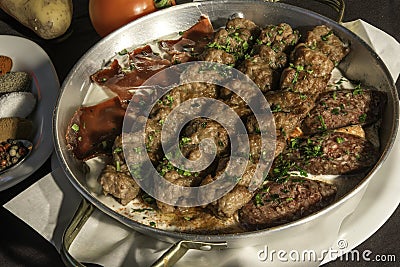 Kebap giaourtlou Stock Photo