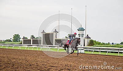 Keeneland Race Track Editorial Stock Photo