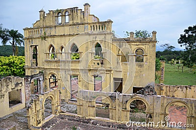 Kellie Castle located in Batu Gajah, Malaysia Editorial Stock Photo