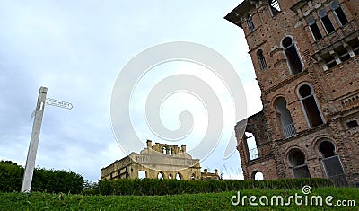 Kellie`s Castle view from entrance Editorial Stock Photo