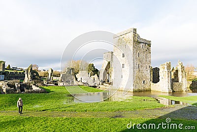 Kells Priory Ireland Stock Photo