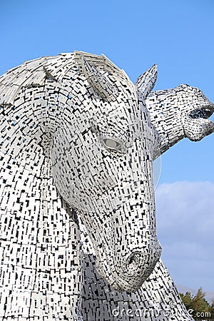 The Kelpies, Falkirk, Scotland Editorial Stock Photo