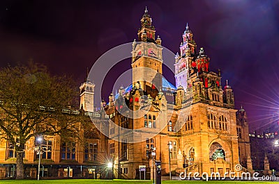 Kelvingrove Art Gallery and Museum in Glasgow Stock Photo