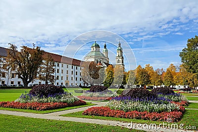 Kempten is a city in Bavaria Stock Photo