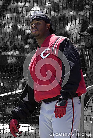 Ken Griffey Jr Cincinnati Reds Editorial Stock Photo