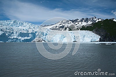 Kenai Glacier Stock Photo