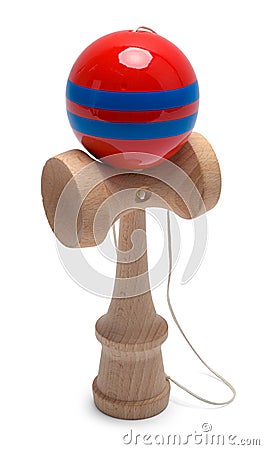 Kendama Game Stock Photo