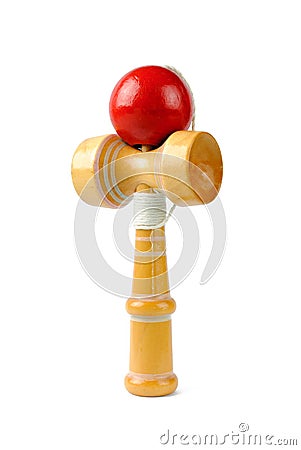 Kendama traditional Japanese toy Stock Photo