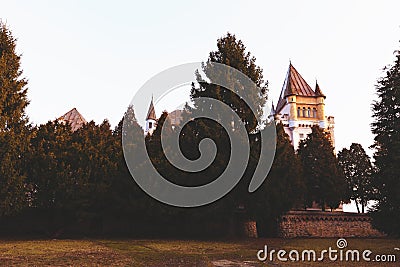 Castle Santamaria Orlea, Hateg, Romania Stock Photo