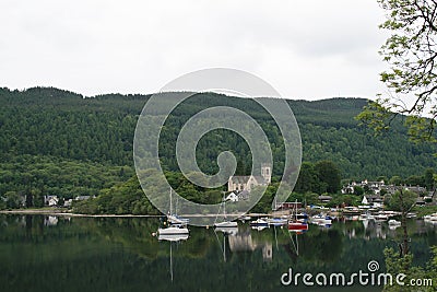 Kenmore, Loch Tay, Scotland Stock Photo