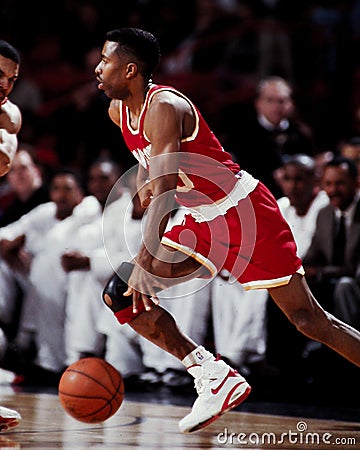 Kenny Smith, Houston Rockets Editorial Stock Photo
