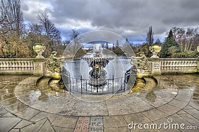 Kensington Gardens London Stock Photo