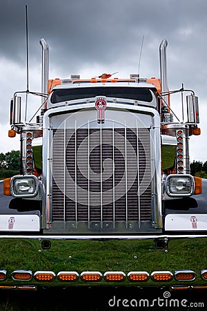 Kenworth W900L Truck Editorial Stock Photo