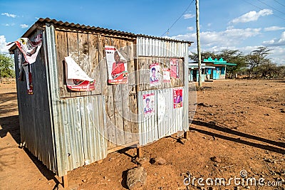 Kenyan Elections in 2017, Kenya, Africa Editorial Stock Photo