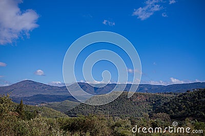 Kenyan Highways Roads Landscape Transport Cloud Sky Nature National Suswa Narok County Kenyan East Africa Stock Photo