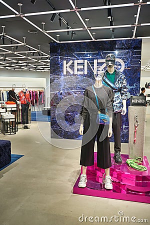 Kenzo store Editorial Stock Photo