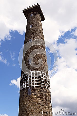 Upright close up of Keppel`s Column, Scholes, Rotherham, South Yorkshire, England. Stock Photo