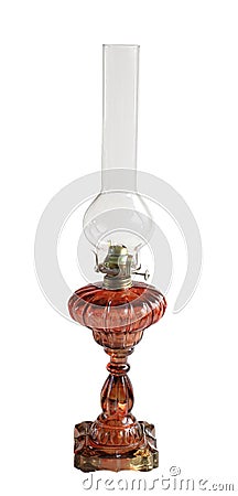 Kerosene lamp Stock Photo