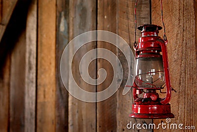 Kerosene lamp Stock Photo