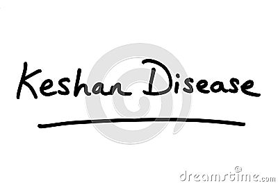 Keshan Disease Stock Photo