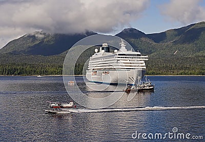 Ketchikan, Alaska Editorial Stock Photo