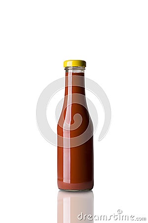 Ketchup bottle Stock Photo