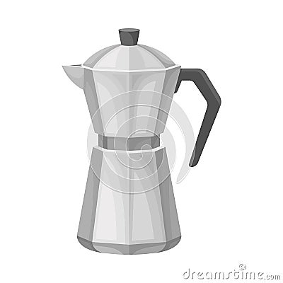 Kettle for Making Tea Vector Illustrated Element. Useful Household Item Vector Illustration