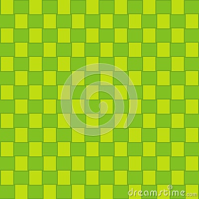 Ketupat Seamless Pattern, Idul Fitri, Green Texture Background Vector Illustration