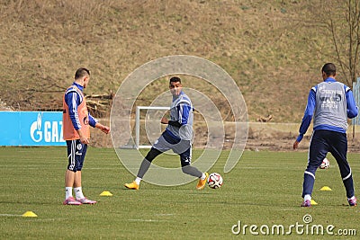 Kevin-Prince Boateng & Maurice Multhaup Editorial Stock Photo