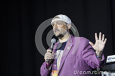 Kevin Smith at WonderCon 2022 Editorial Stock Photo