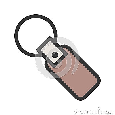 Key Chain Vector Illustration