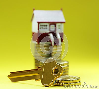 Key to the House Stock Photo