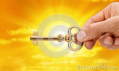 The Key To Success Stock Photo